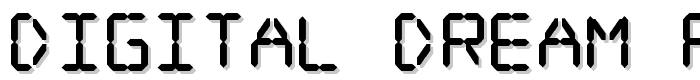 Digital dream Fat font